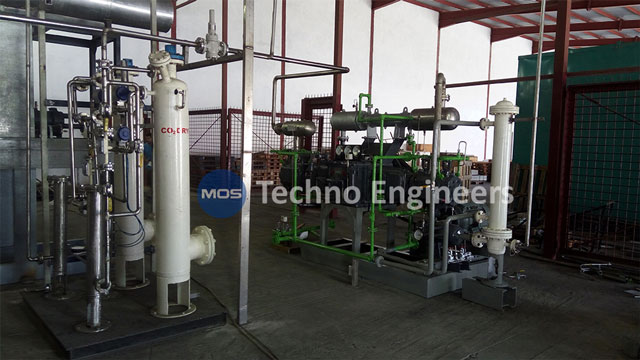 Récupération Biogaz CO2 usine
